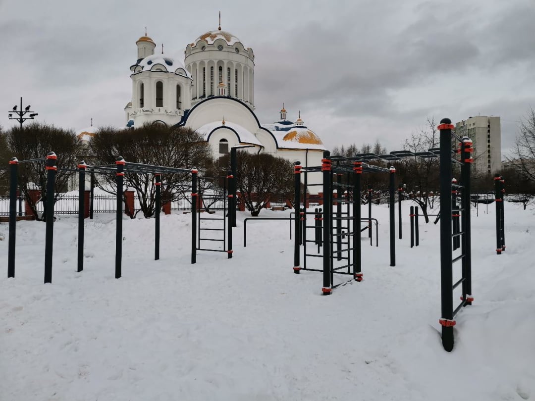Wall Bars at Calisthenics Park at улица Пришвина, Москва – photo 3 of 5