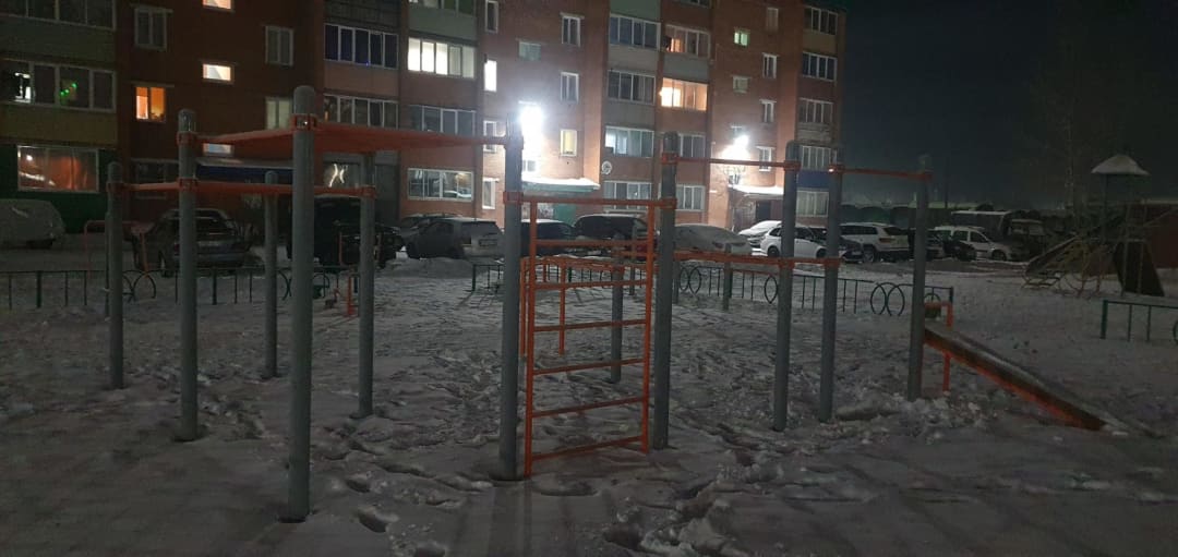 Monkey Bars at Outdoor Gym in микрорайон Мясникова, Тайшет – photo 3 of 6