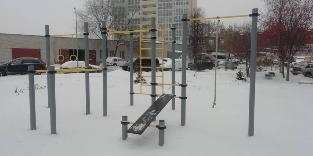 Push Up Bar at Calisthenics Park at Гвардейская улица, Казань – photo 2 of 2