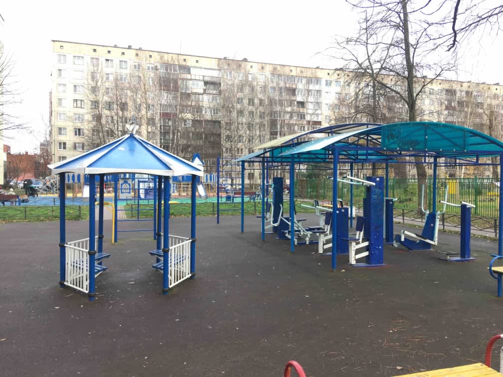 Parallel Gym Bars at Calisthenics Park at улица Коллонтай, Санкт-Петербург #wp2937 – photo 2 of 3