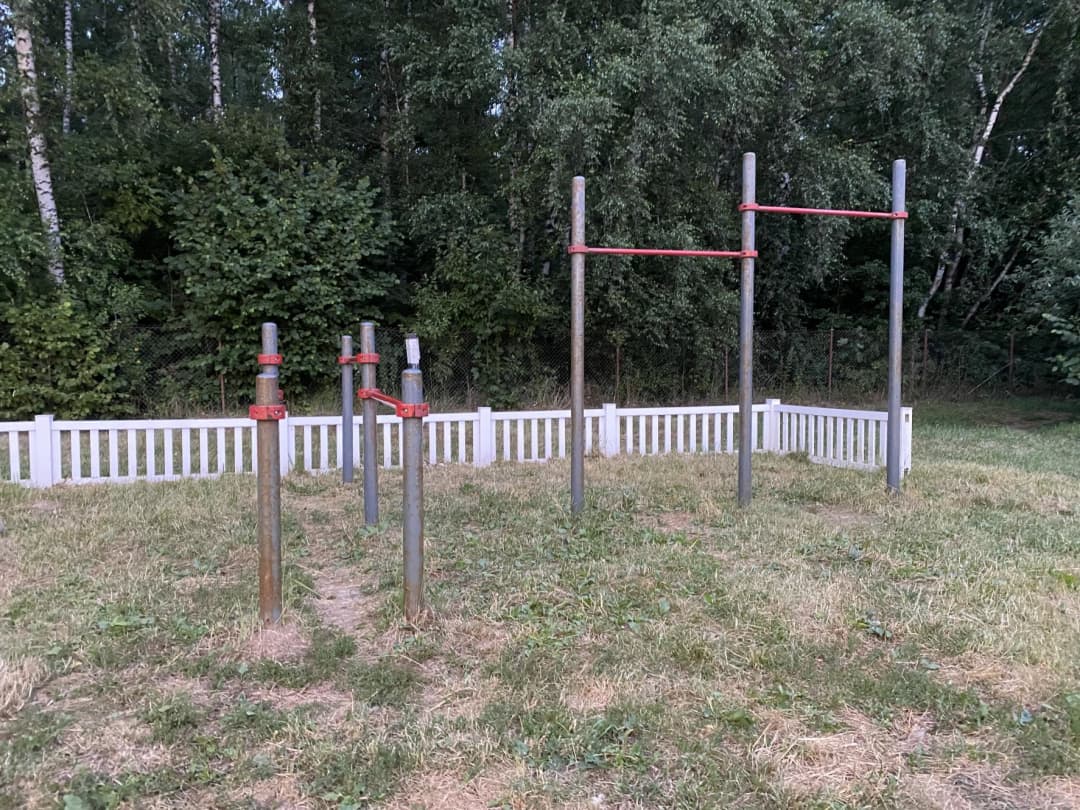 Бруси на майданчику Calisthenics Park at «Крым», Демидовское сельское поселение – фото 4 з 4