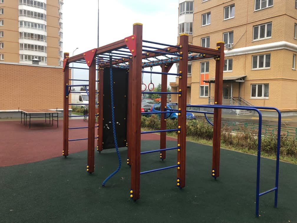 Wall Bars at Calisthenics Park at проектируемый проезд № 6630, Москва #wp3033 – photo 4 of 4