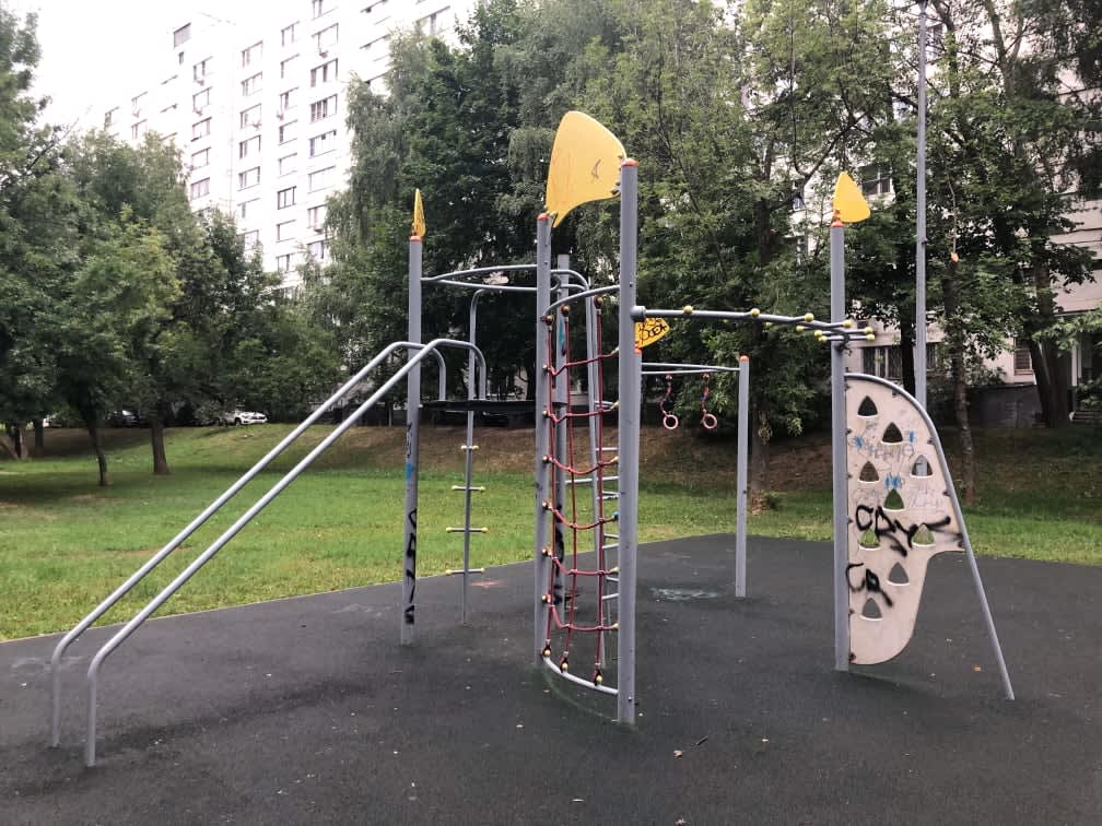 Parallel Gym Bars at Calisthenics Park at Бирюлёвская улица, Москва #wp3038 – photo 2 of 3