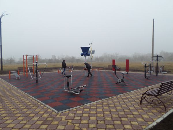 Barra de Dominadas en Calisthenics Park at Центральная аллея, Черногорск – foto 1 de 1