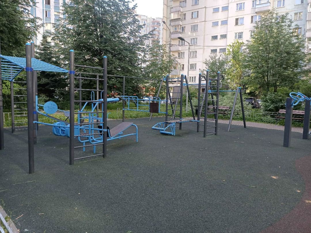 Pull Up Bar at Calisthenics Park at улица Академика Анохина, Москва #wp3095 – photo 1 of 4