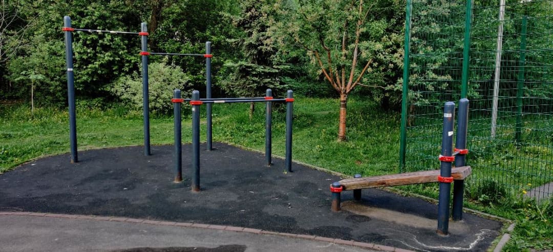 Турнік на майданчику Calisthenics Park at Пятницкое шоссе, Отрадное – фото 1 з 1