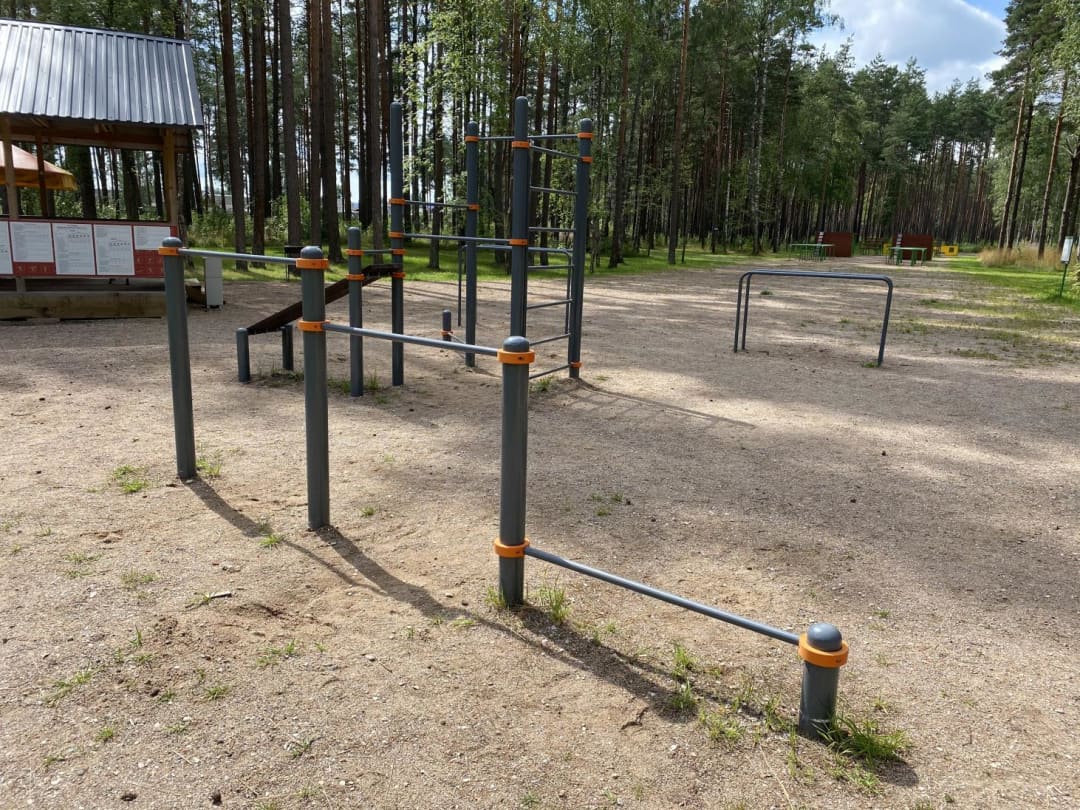 Турнік на майданчику Outdoor Gym #wp3193 in Тямшанская волость – фото 1 з 4