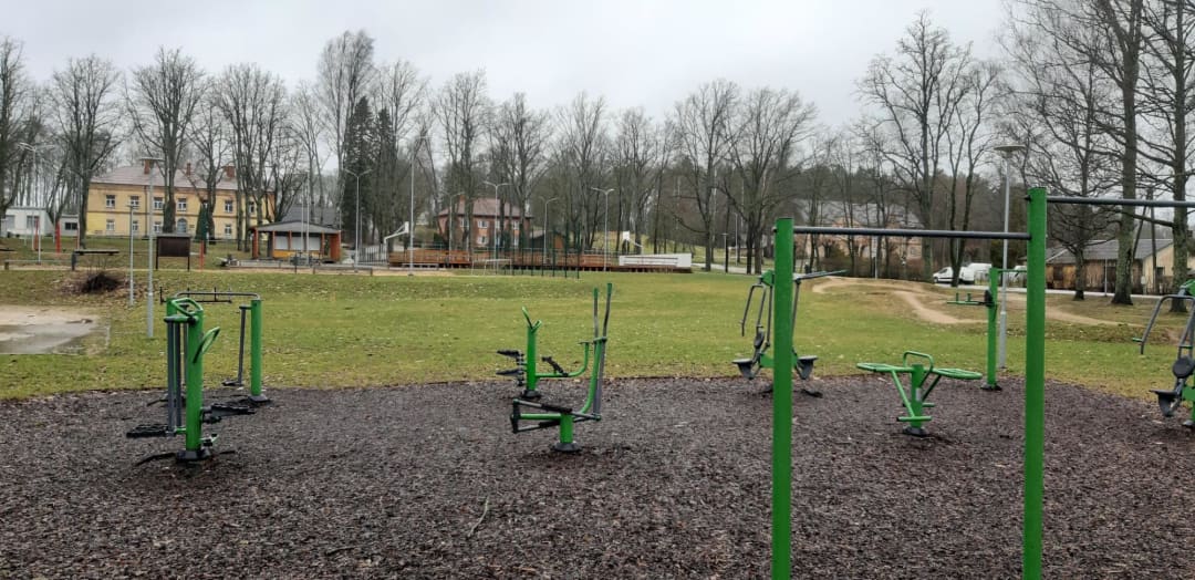 Wall Bars at Calisthenics Park at Izmēģinātāju iela, Priekuļu pagasts – photo 2 of 3