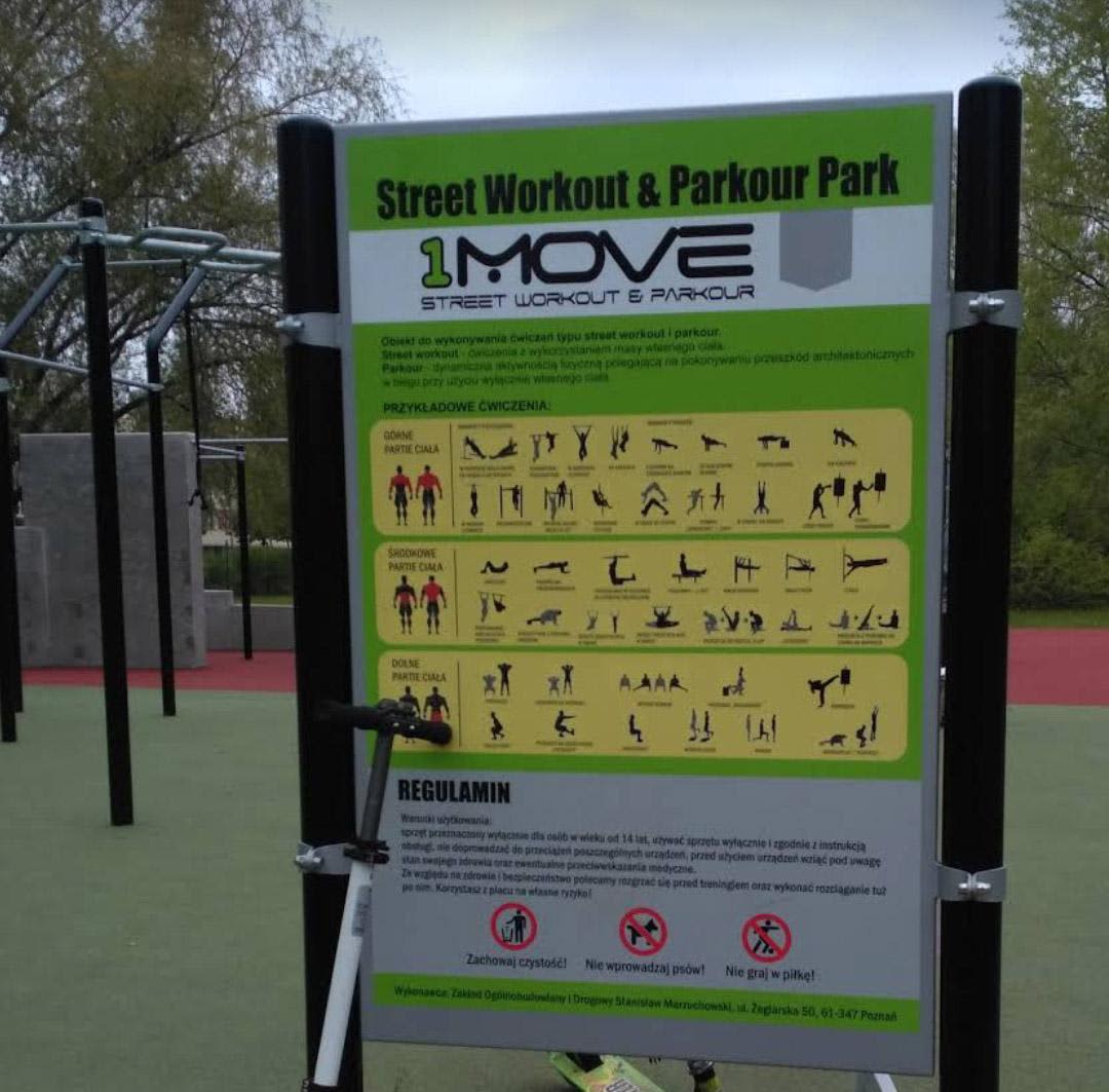 Barres parallèles au sol à Calisthenics Park at RoweLove Rataje, Poznań – photo 3 sur 4