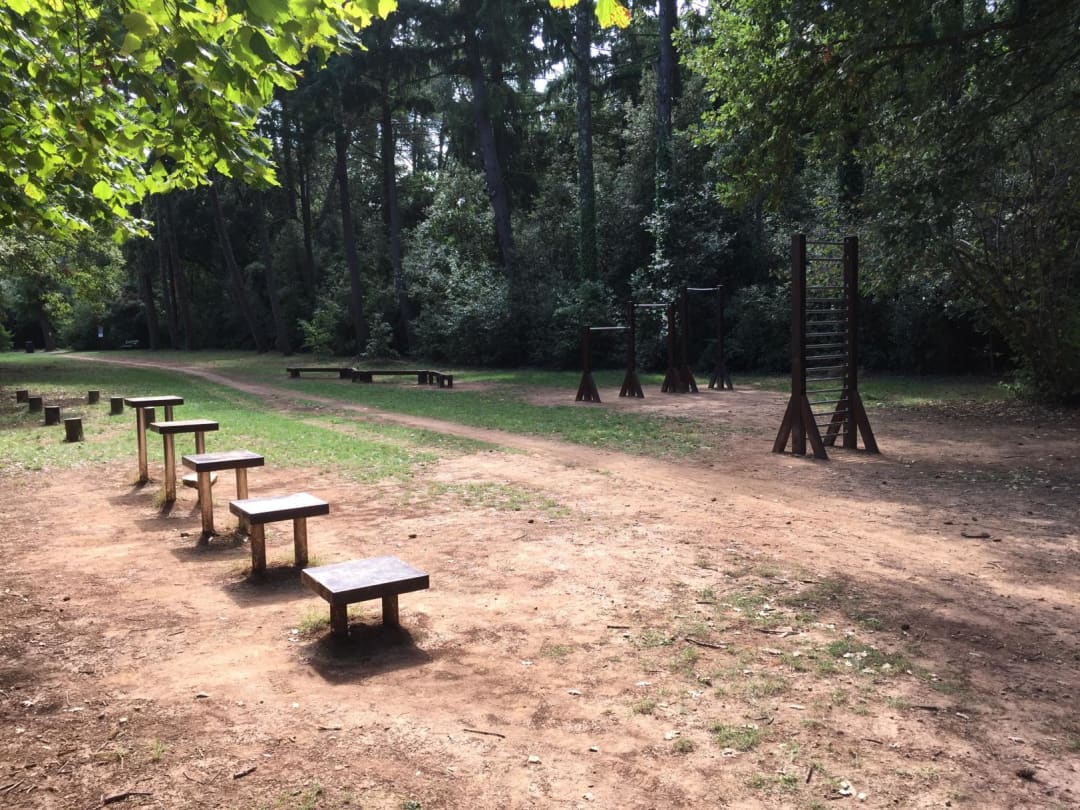 Bare paralele la Calisthenics Park at Ulica Luje Adamovića, Grad Rovinj – fotografia 2 din 4