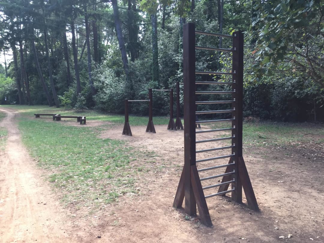 Monkey Bars la Calisthenics Park at Ulica Luje Adamovića, Grad Rovinj – fotografia 3 din 4