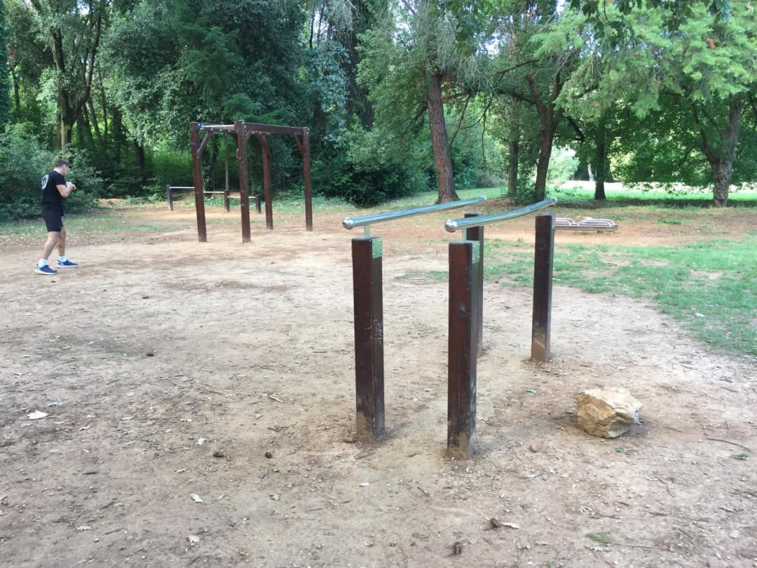 Spalier la Calisthenics Park at Ulica Luje Adamovića, Grad Rovinj – fotografia 4 din 4