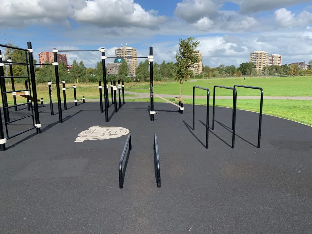 Barre de traction à Calisthenics Park at Bar Brothers Park, Haarlem – photo 8 sur 10
