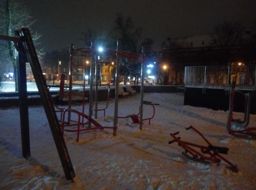 Wall Bars at Calisthenics Park at площа Марка Кропивницького, Львів – photo 4 of 4