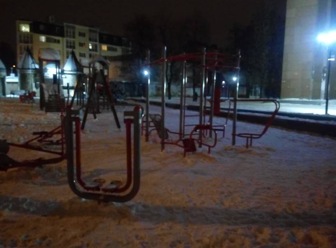 Monkey Bars at Calisthenics Park at площа Марка Кропивницького, Львів – photo 3 of 4