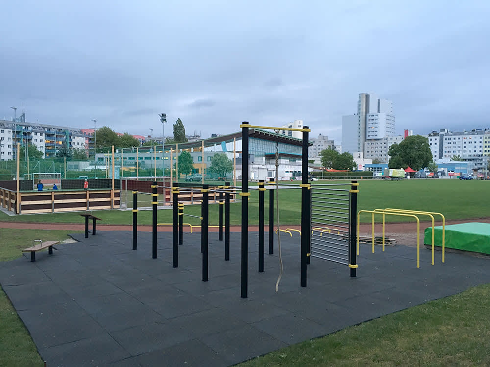 Klimmzugstange bei Calisthenics Park at Hopsagasse, Wien – Foto 1 von 1
