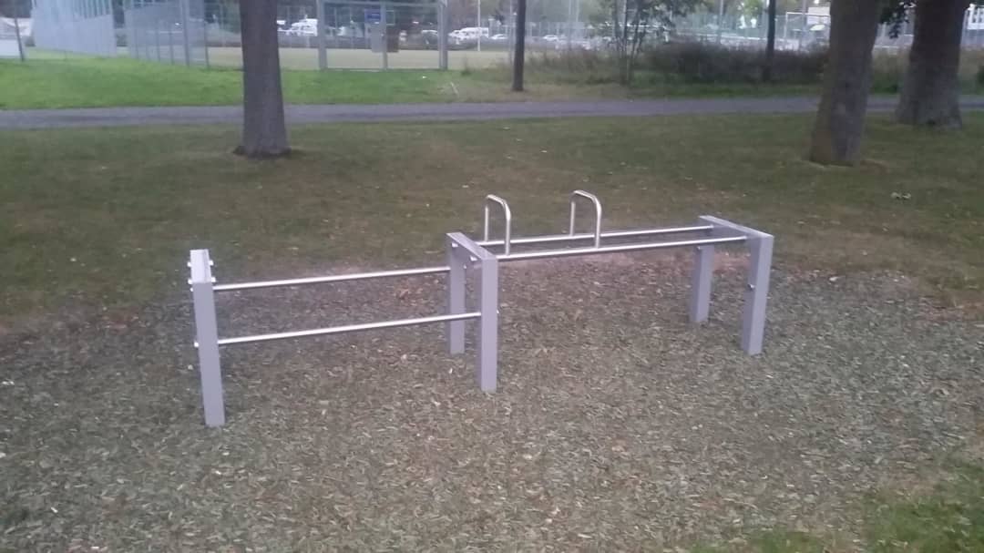 Barres de singe à Calisthenics Park at Ilmtalradweg, Pfaffenhofen an der Ilm – photo 4 sur 5