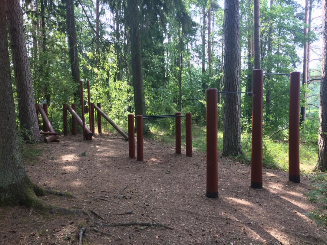 Pull Up Bar at Calisthenics Park at Vallamaja tee, Kastre vald – photo 1 of 4