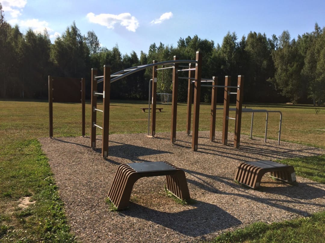 Gymnastic Rings at Calisthenics Park at Eduard Wiiralti, Tartu linn #wp3376 – photo 6 of 8