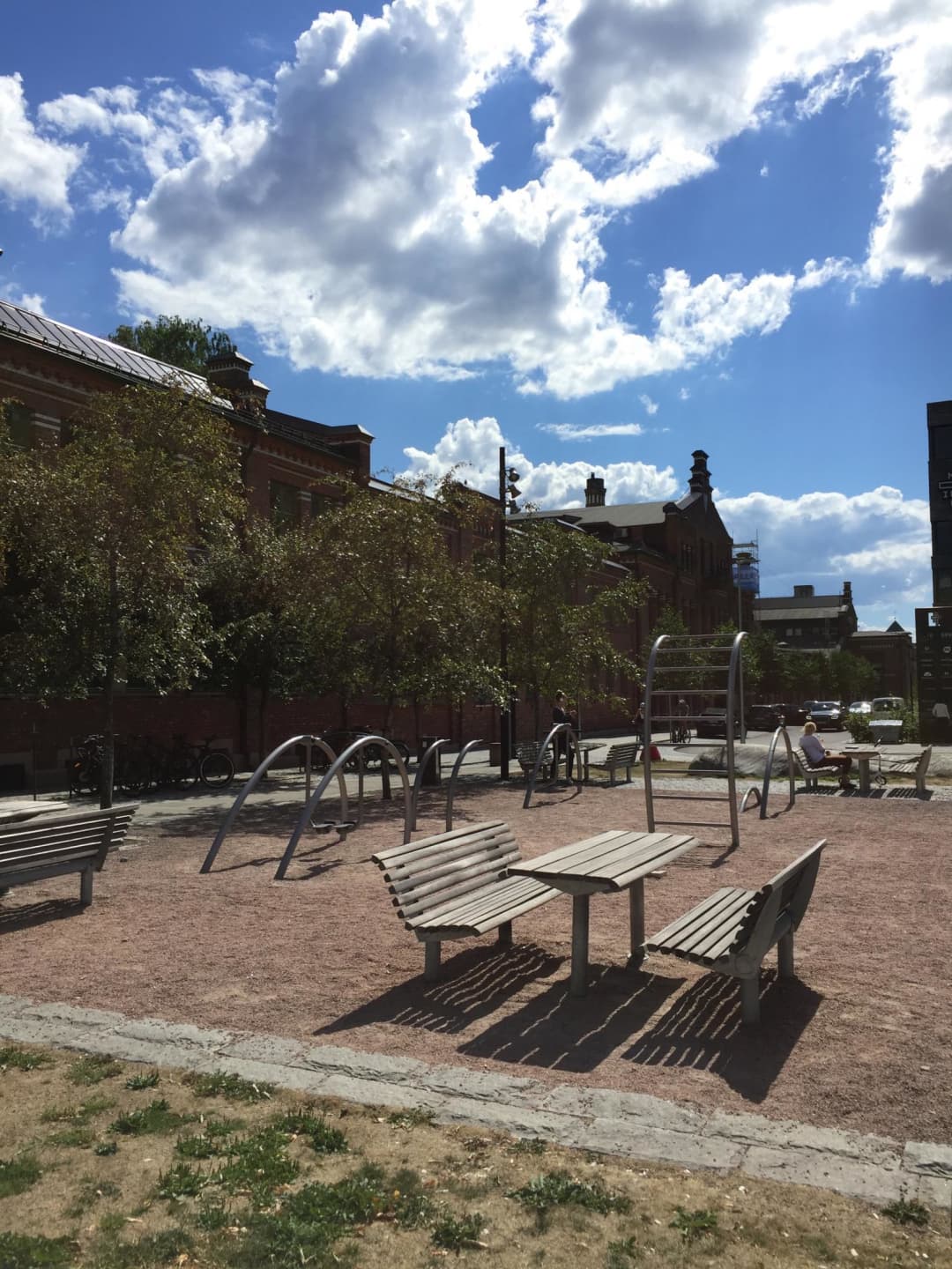 Pull Up Bar at Calisthenics Park at Verkstedveien, Oslo – photo 1 of 2