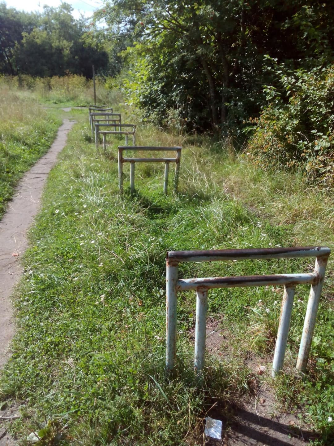 Бруси на майданчику Calisthenics Park at Электрон, городской округ Псков – фото 8 з 9