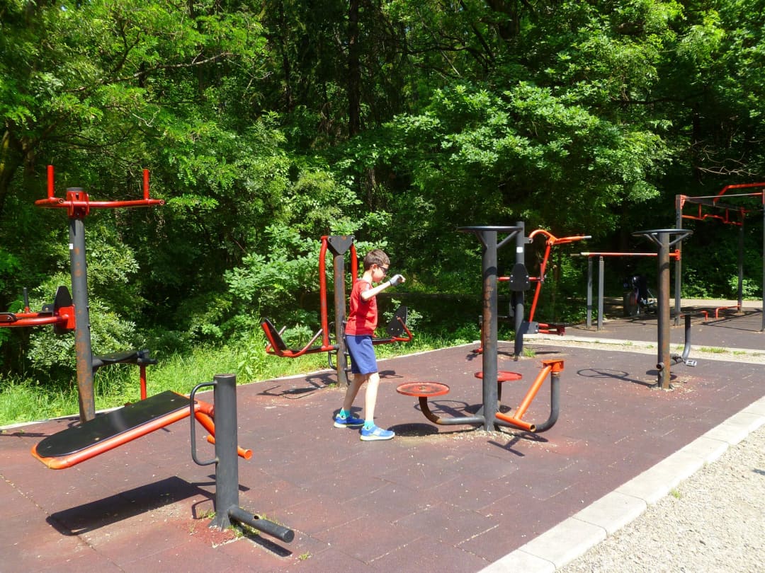 Monkey bar presso Outdoor Gym in ж.к. Люлин, София – foto 3 di 7