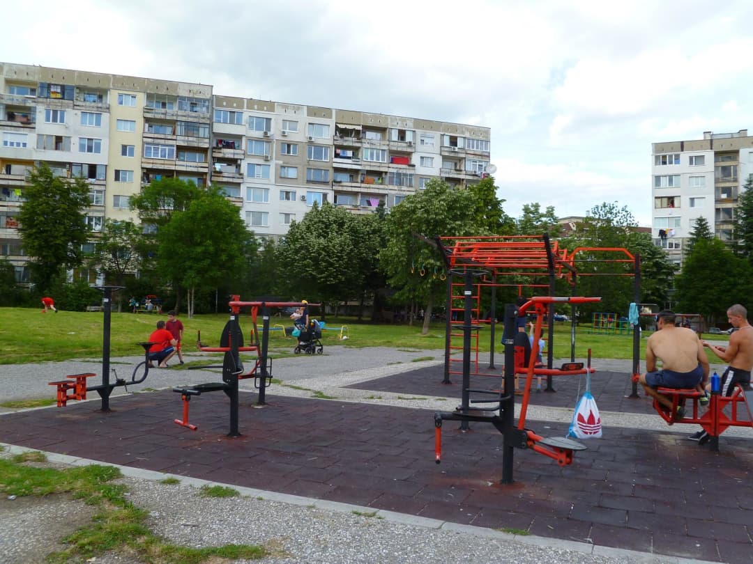 Spalliera presso Calisthenics Park at Инж. Христо Проданов, София – foto 4 di 6