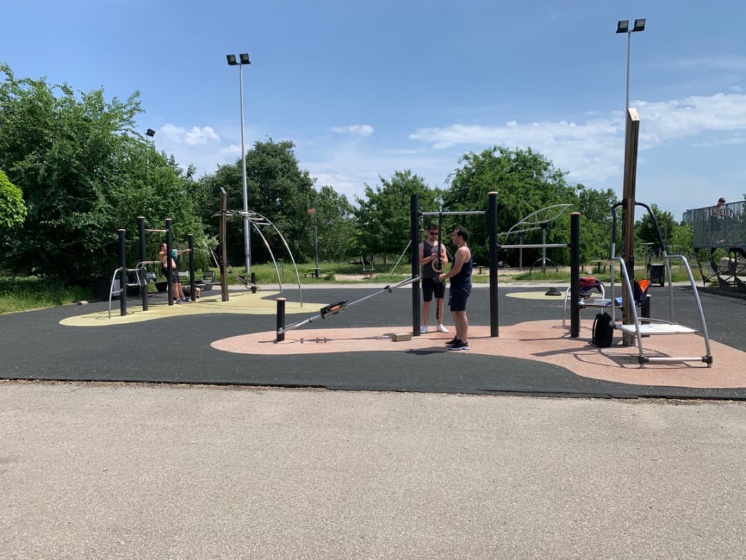 Турник на площадке Calisthenics Park at Strada Nicopole, București – фото 1 из 3