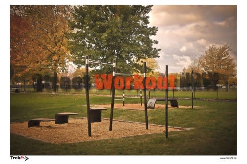 Hangelstange bei Calisthenics Park at Avenue Laurier Est, Montréal – Foto 3 von 3