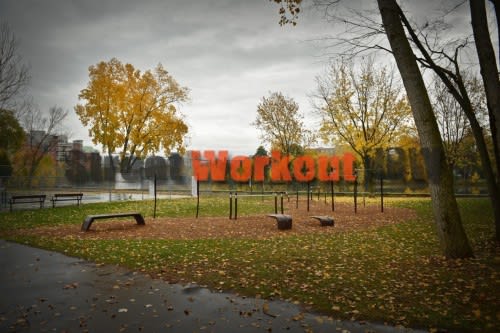 Бруси на майданчику Calisthenics Park at Dufferin Road, Ottawa – фото 2 з 2