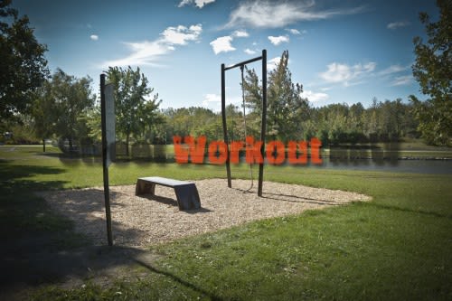 Платформа для прыжков на площадке Calisthenics Park at Boulevard Gaétan-Boucher, Longueuil – фото 4 из 4