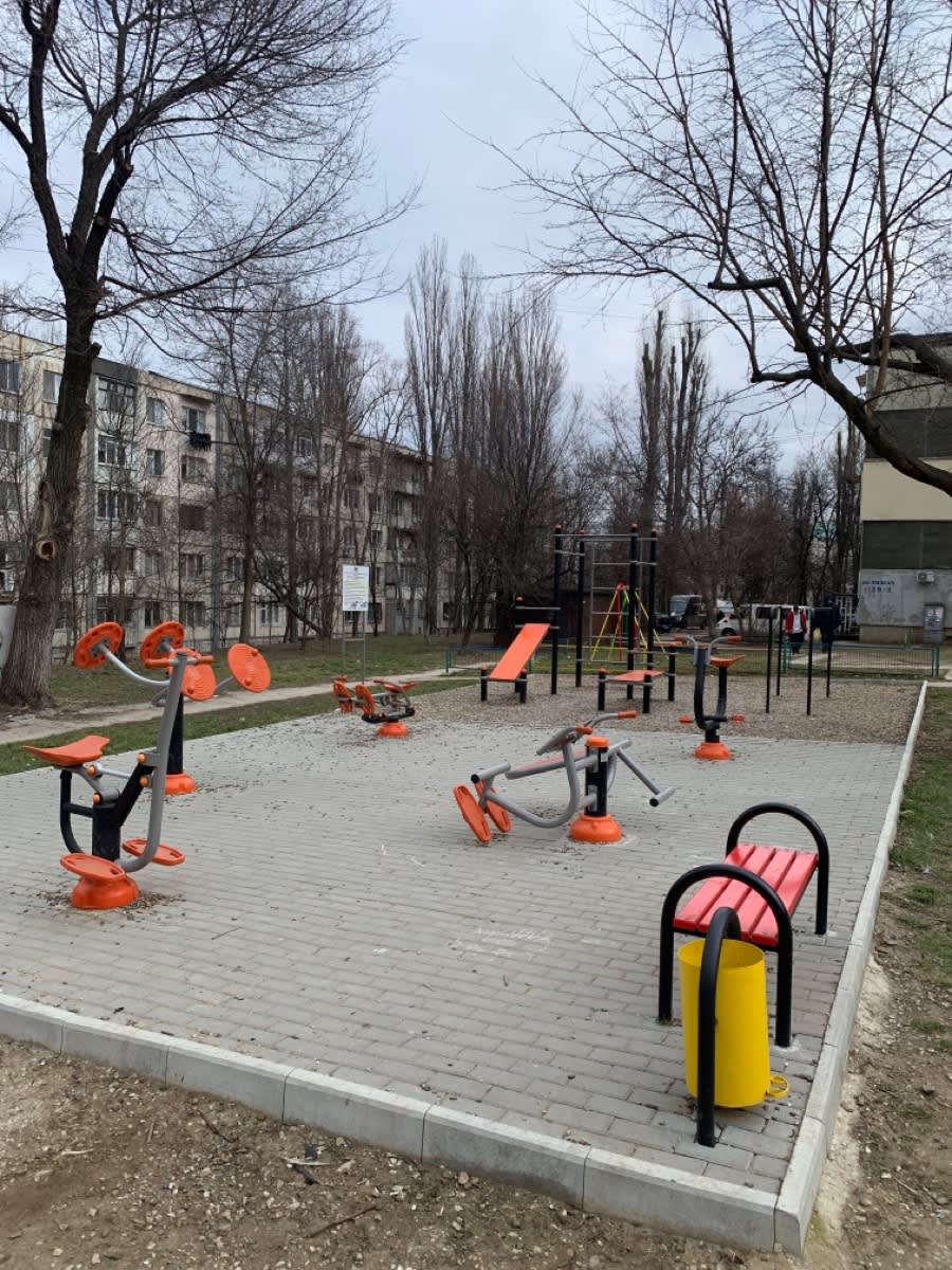 Wall Bars at Calisthenics Park at Bulevardul Traian, Chișinău – photo 3 of 3