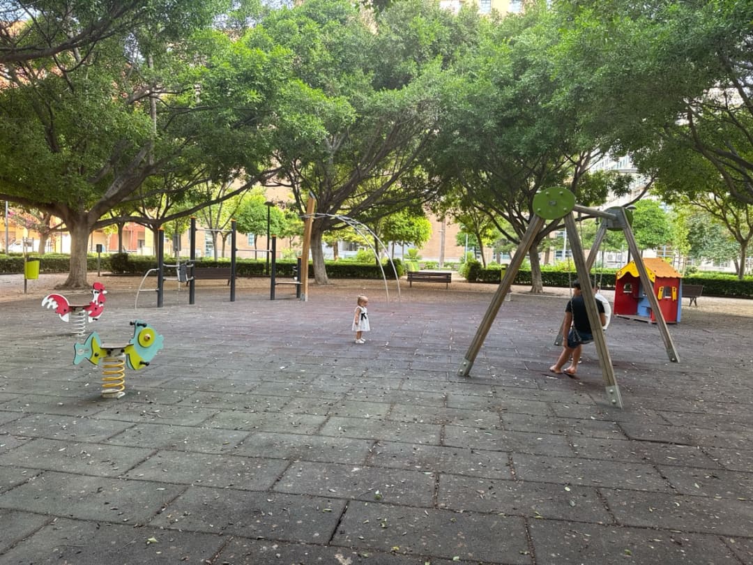 Sbarra per trazioni presso Calisthenics Park at Carrer del Poeta Josep Cervera i Grifol, València – foto 1 di 1