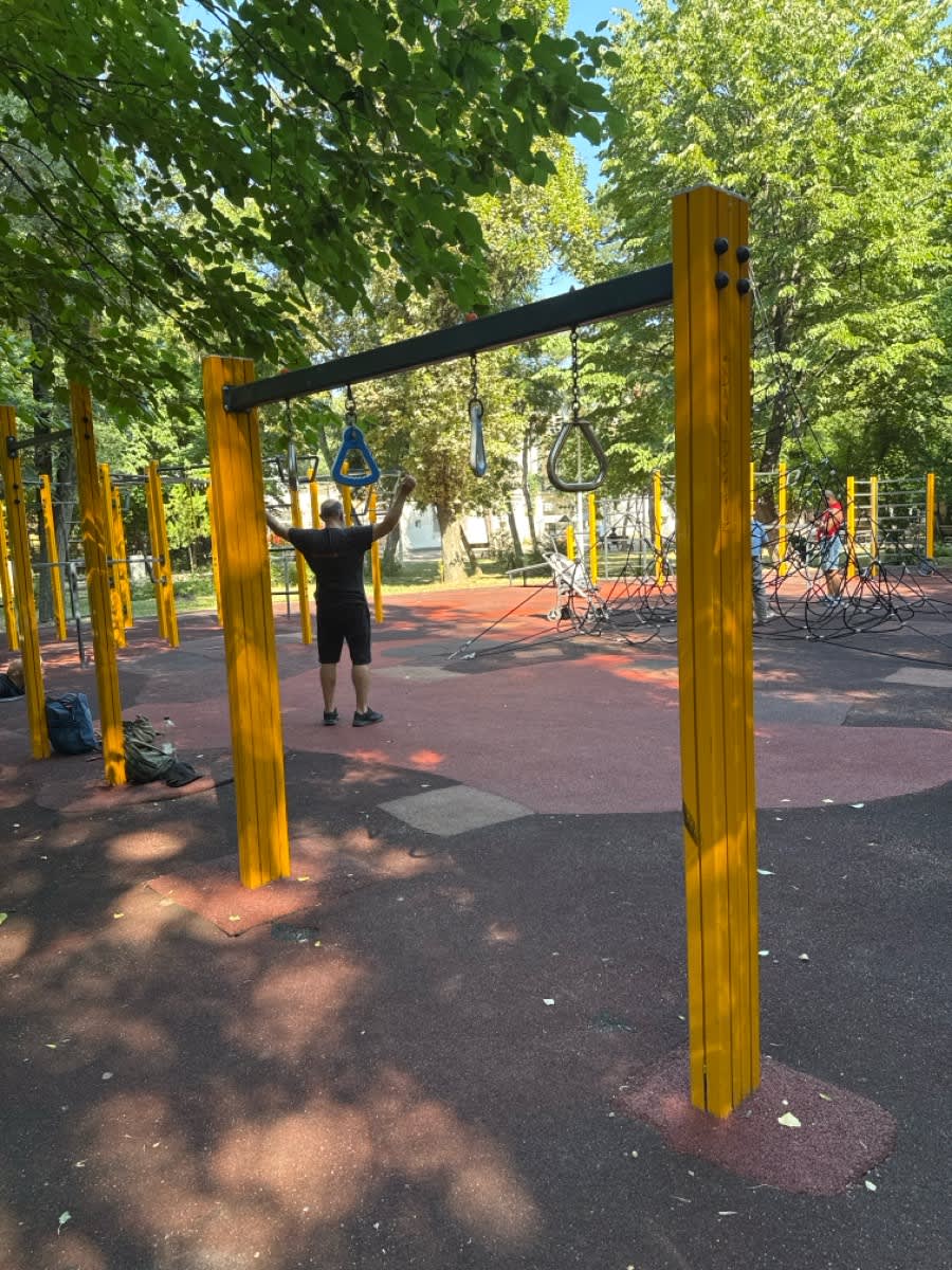 Брусья на площадке Calisthenics Park at Bulevardul Basarabia, București – фото 2 из 2