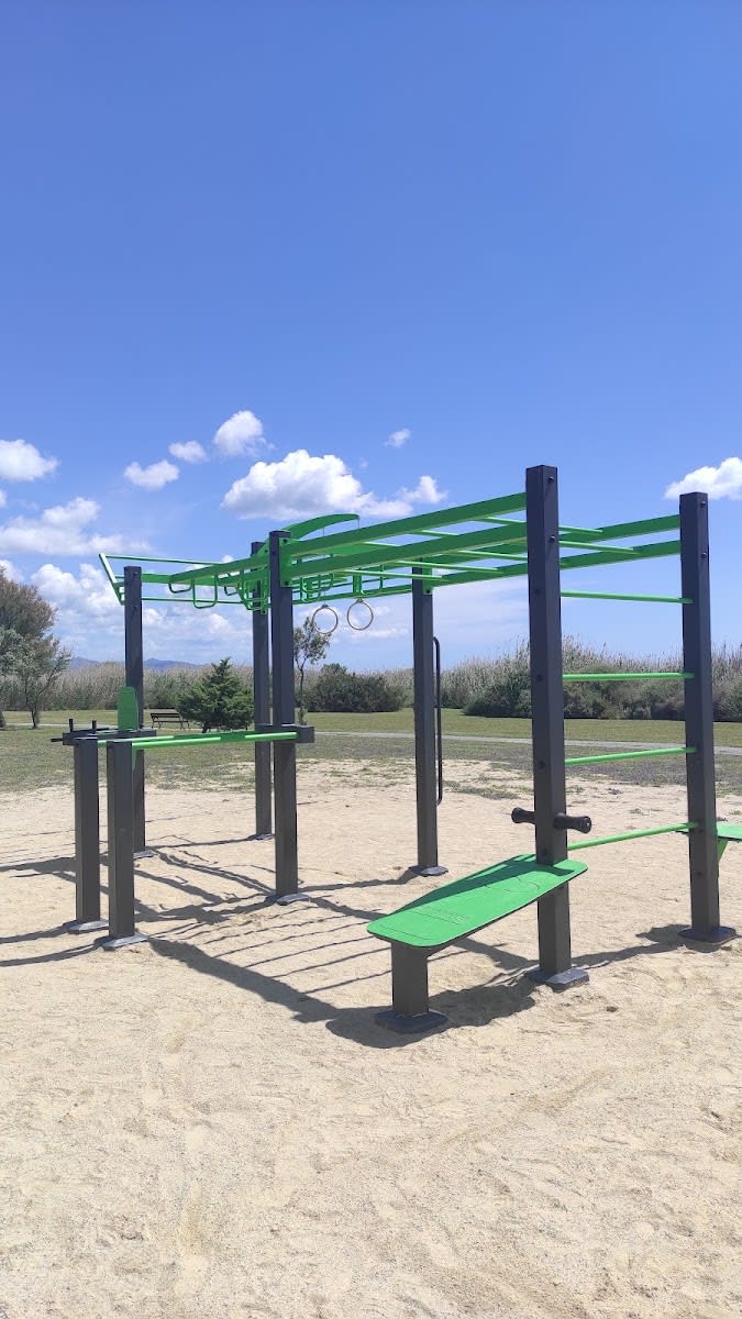 Parallel Gym Bars at Calisthenics Park at Percorso ciclopedonale Parco di Molentargius, Quartu Sant'Aleni/Quartu Sant'Elena – photo 2 of 3