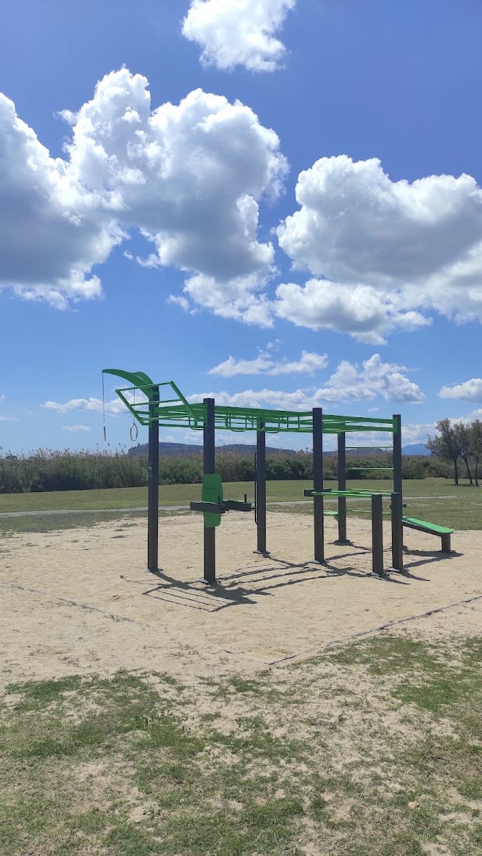 Wall Bars at Calisthenics Park at Percorso ciclopedonale Parco di Molentargius, Quartu Sant'Aleni/Quartu Sant'Elena – photo 3 of 3