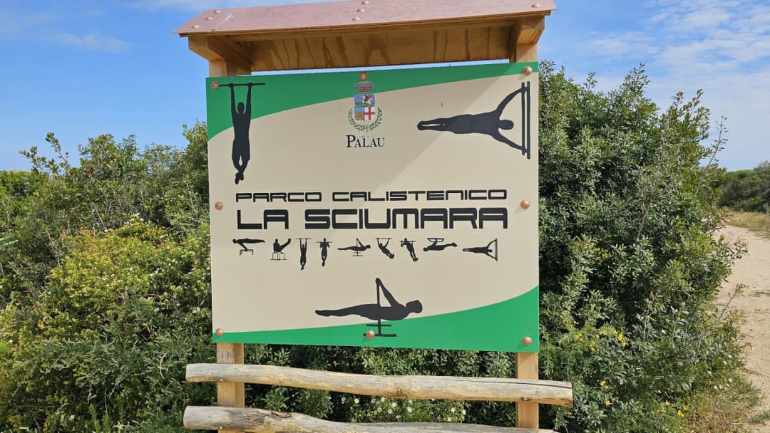 Parallel Gym Bars at Calisthenics Park at Via la Sciumara, Lu Palau/Palau – photo 2 of 4