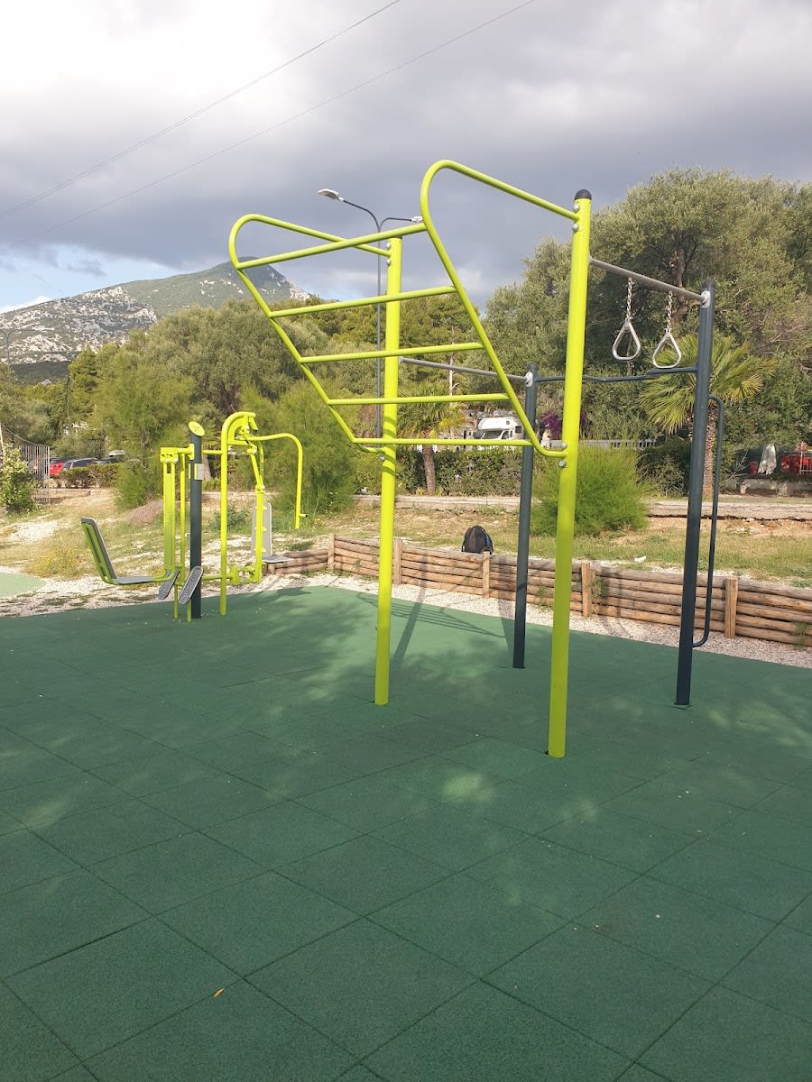 Parallel Gym Bars at Calisthenics Park at Via La Favorita, Cala Gonone – photo 2 of 5