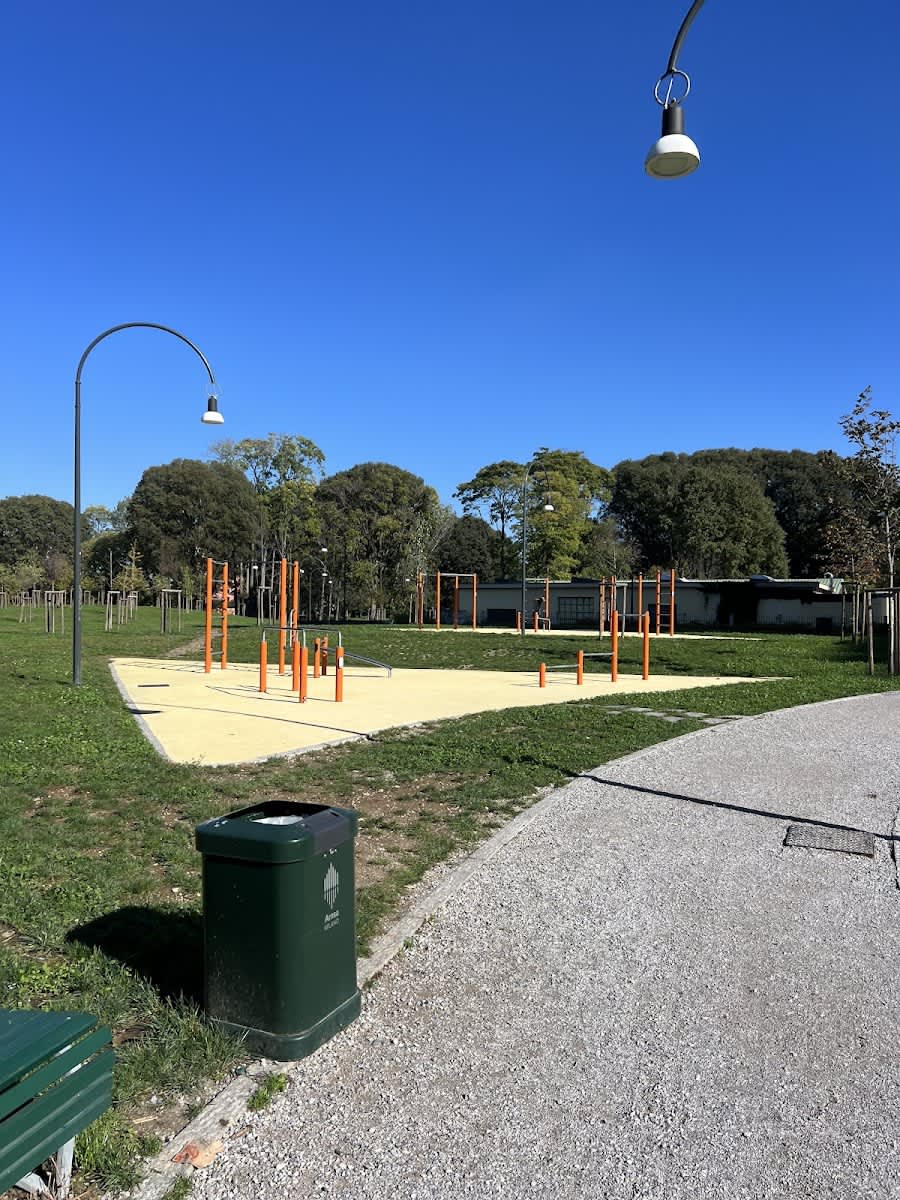 Sbarra per trazioni presso Calisthenics Park at Via Ernesto Teodoro Moneta, Milano – foto 1 di 5