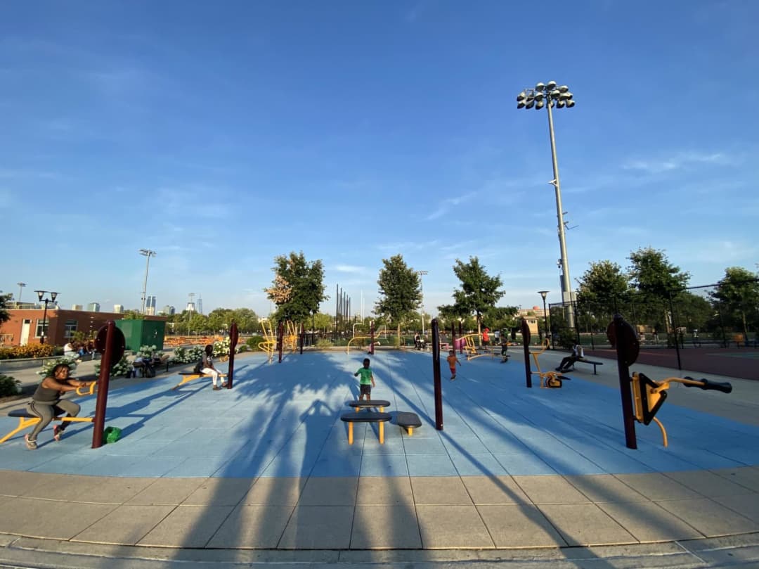 Турнік на майданчику Calisthenics Park at Morris Canal Greenway, Jersey City – фото 1 з 4