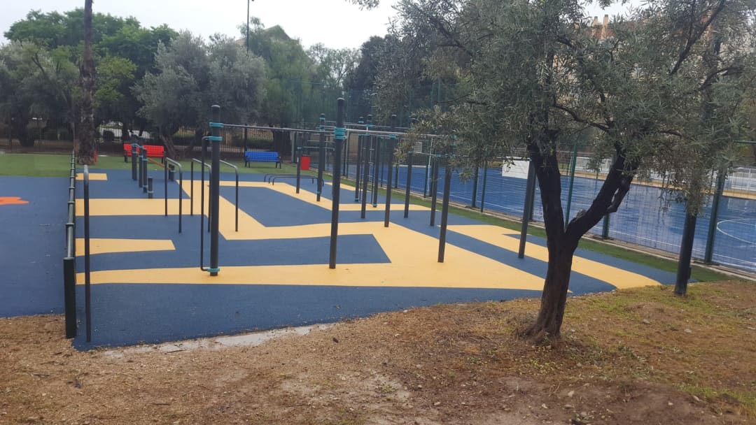 Barra de Dominadas en Calisthenics Park at Carrer dels Àlbers, Sant Joan d'Alacant – foto 1 de 2