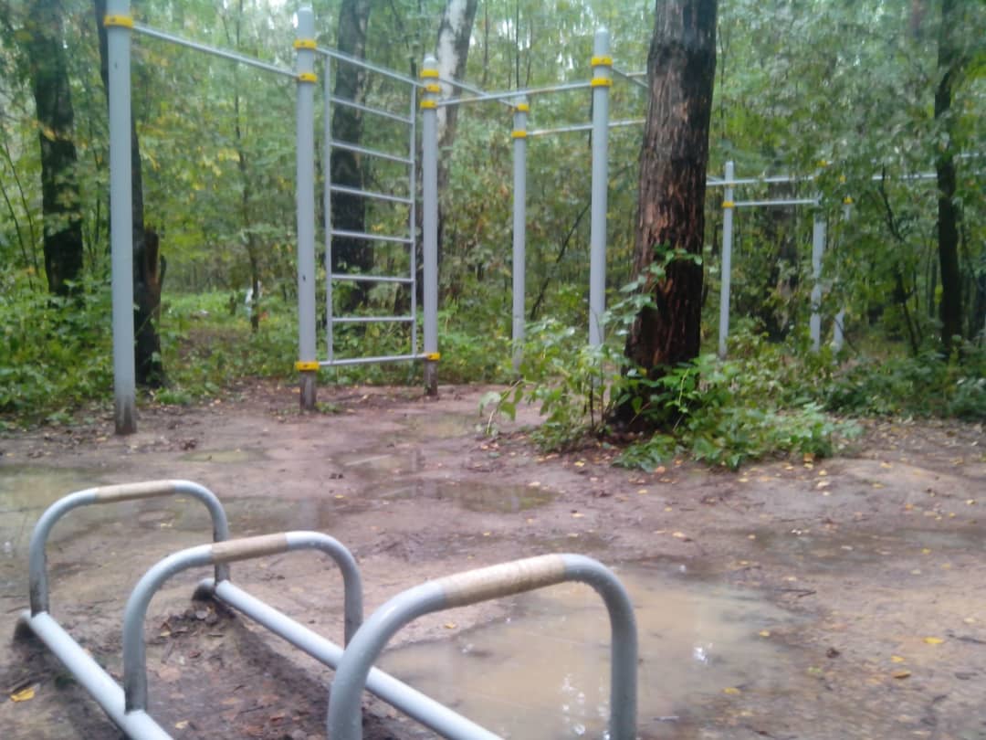 Pull Up Bar at Calisthenics Park at Главная дорога, Москва – photo 1 of 4