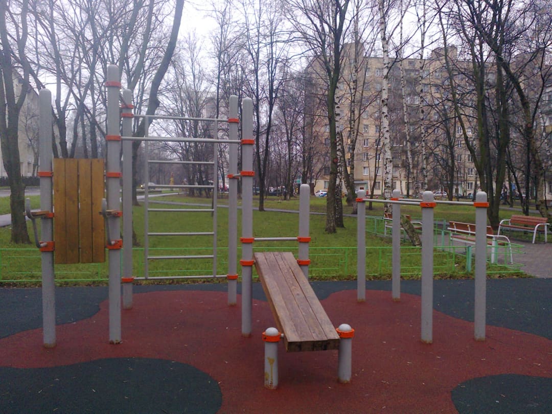 Pull Up Bar at Calisthenics Park at 16-я Парковая улица, Москва – photo 1 of 2