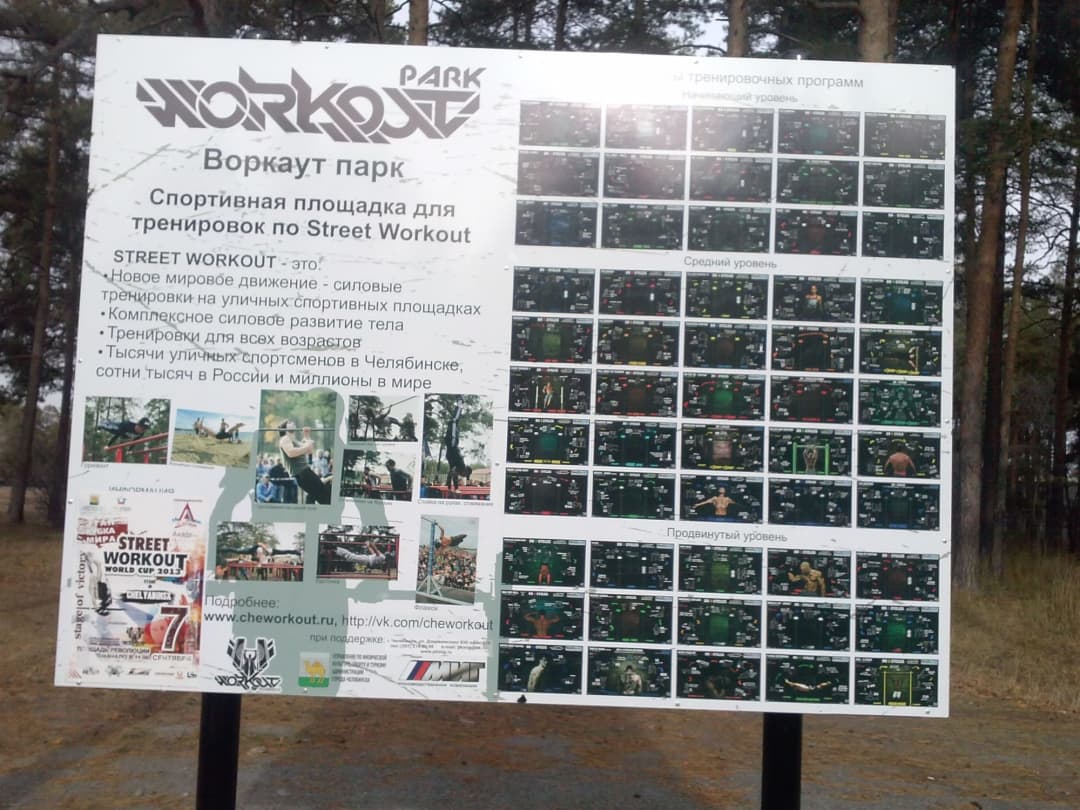 Брусья на площадке Calisthenics Park at Лесопарковая улица, Челябинск – фото 3 из 4