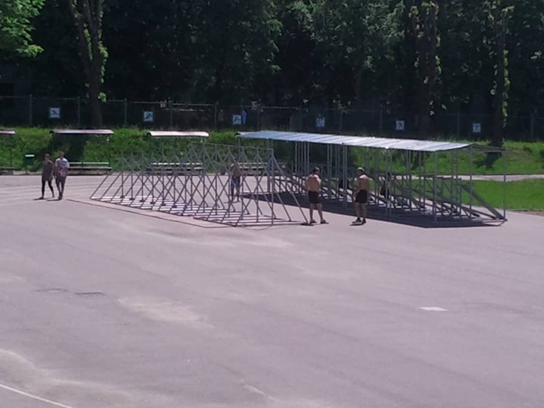 Pull Up Bar at Calisthenics Park at праспект Незалежнасці, Мінск – photo 1 of 4