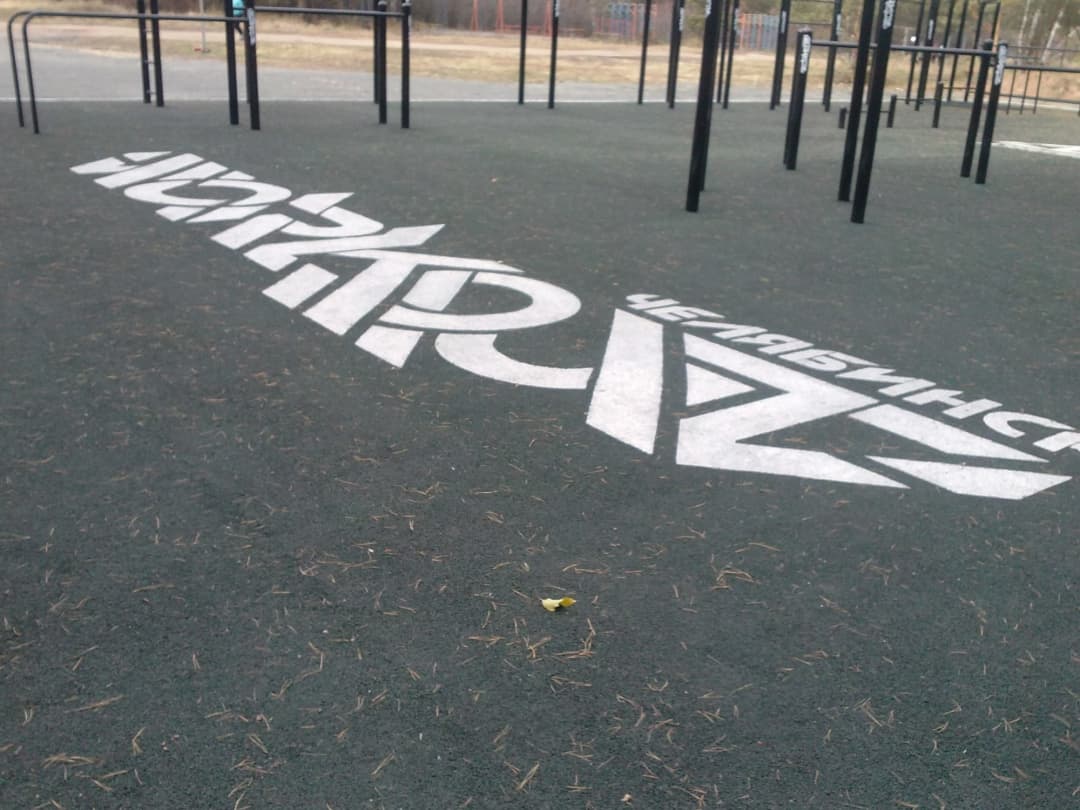 Упоры для отжиманий на площадке Calisthenics Park at Лесопарковая улица, Челябинск – фото 2 из 4