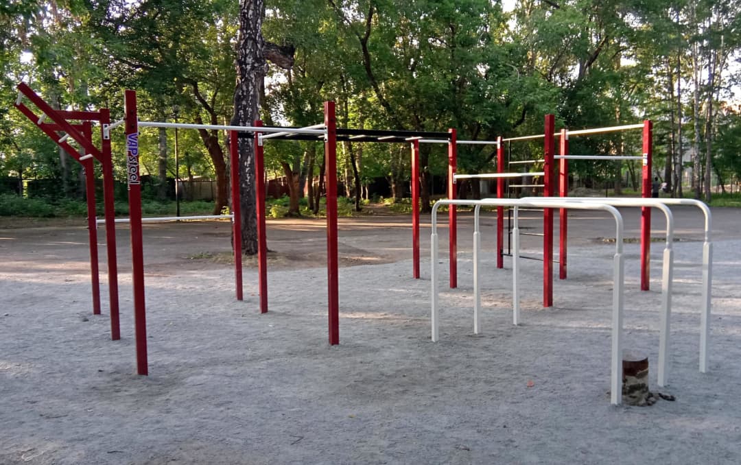 Турнік на майданчику Calisthenics Park at Алейская улица, городской округ Новосибирск – фото 1 з 4