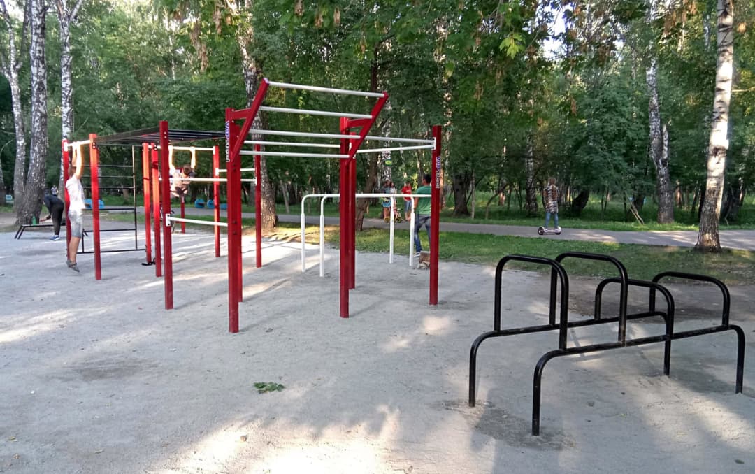 Рукохід на майданчику Calisthenics Park at Алейская улица, городской округ Новосибирск – фото 3 з 4