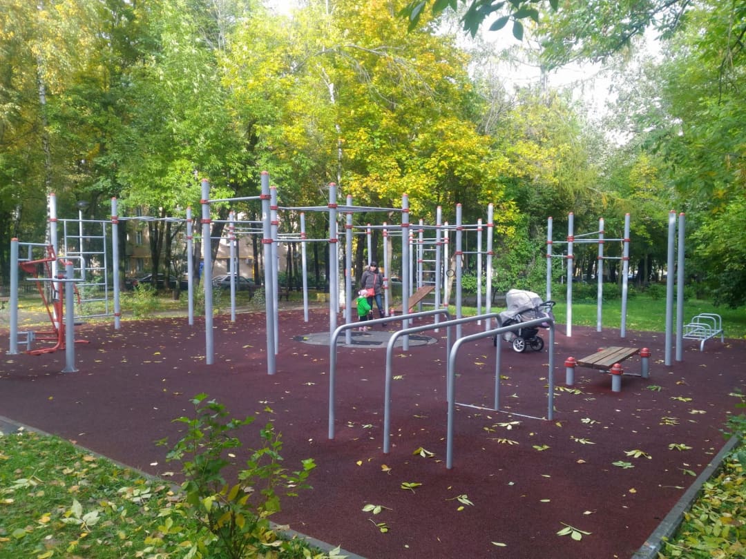 Monkey Bars at Calisthenics Park at Нахимовский проспект, Москва – photo 3 of 3