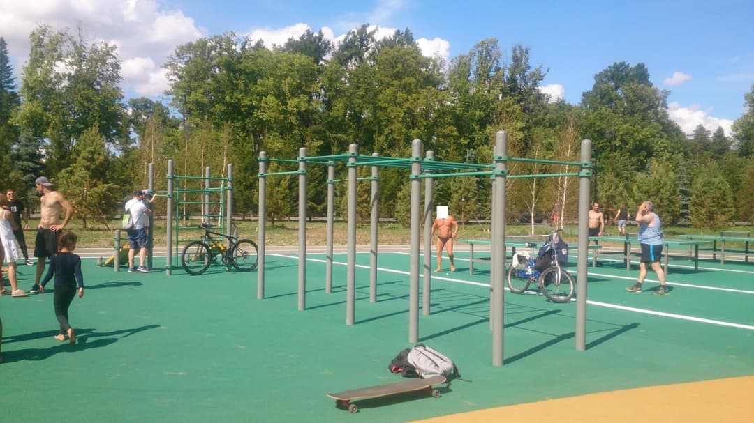 Parallel Gym Bars at Calisthenics Park at Южная дорога, Санкт-Петербург – photo 6 of 6